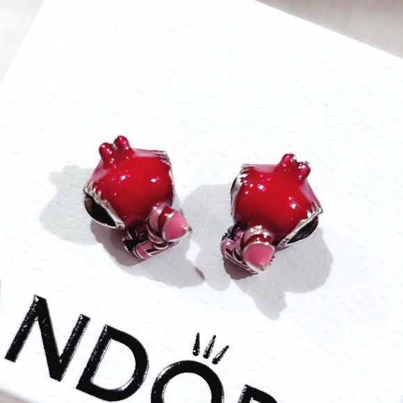 Sterling Silver Pandora Style Disney Alice in Wonderland Cheshire Cat Charm - Picture 9 of 9